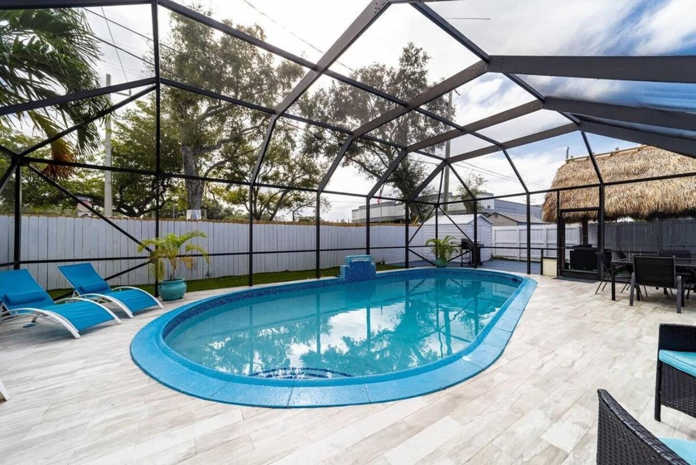 Private Heated Pool Villa In Ftl Near Beach Φορτ Λόντερντεϊλ Εξωτερικό φωτογραφία